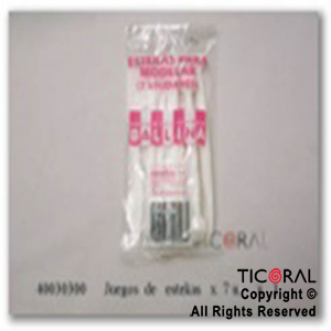 JUEGO DE ESTEKAS X 7 BALLINA x 1